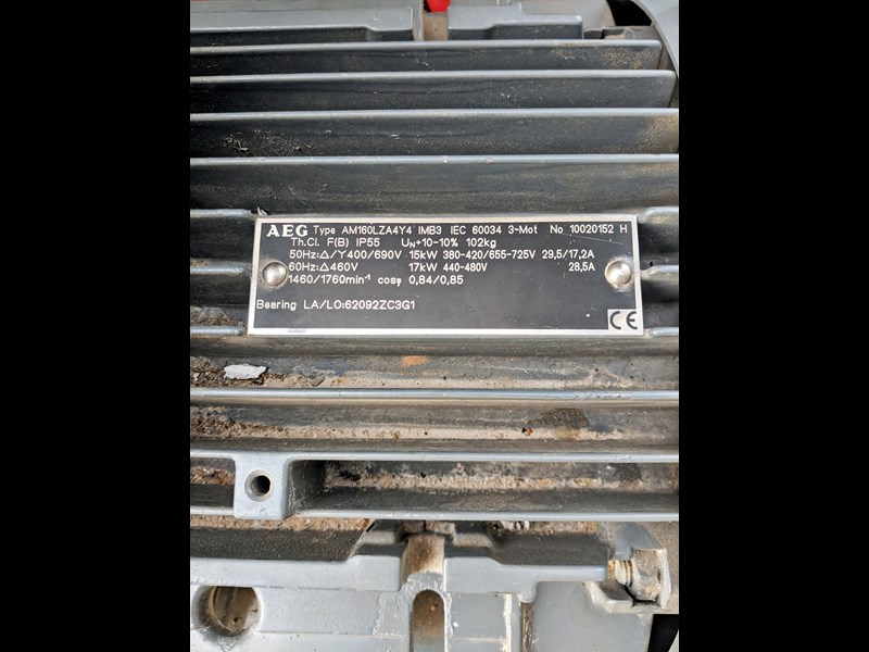 aeg 960litre tank (415 volt) 3 phase 864058 015