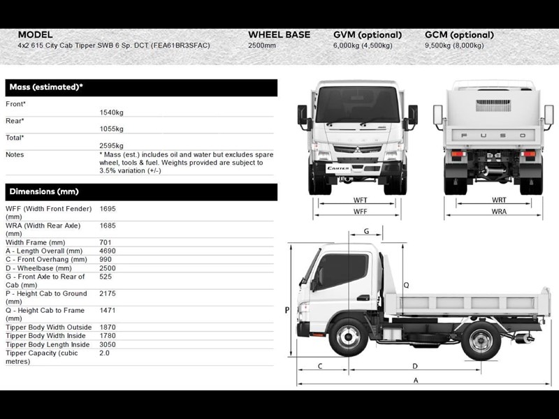 fuso canter 855470 015