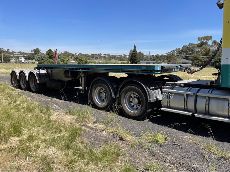 haulmark b double flat top trailer set 871470 027