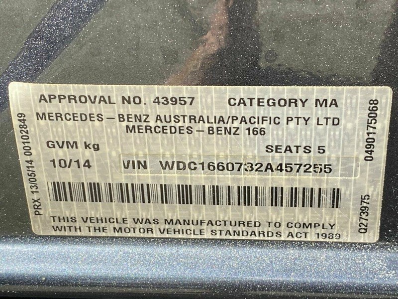 mercedes-benz ml500 872095 029