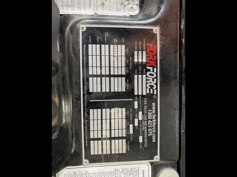 enforcer fb18t electric forklift 873325 005