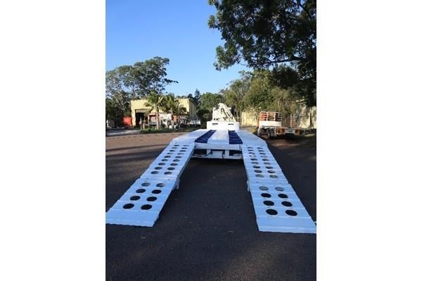 aaa 45' drop deck widener 2.5-3.5m with ramps 874787 011