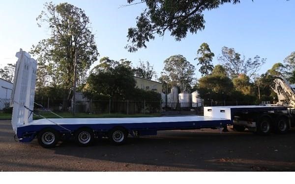 aaa 45' drop deck widener 2.5-3.5m with ramps 874787 025