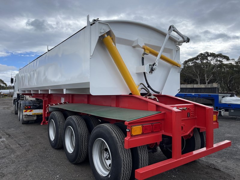 aaa heavy duty 25 m3 side tipper trailer 874797 007