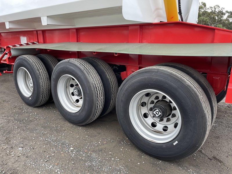 aaa heavy duty 25 m3 side tipper trailer 874797 009