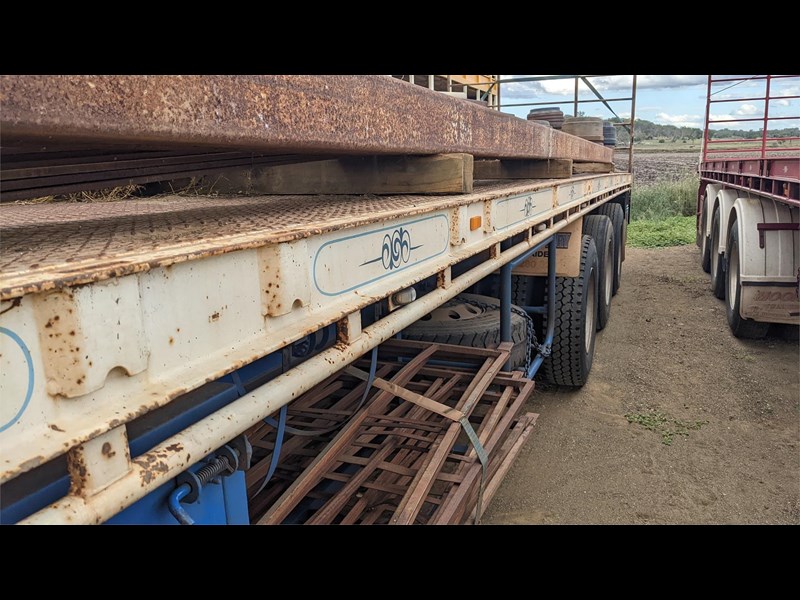 freightmaster 45ft roadtrain lead flat top 886970 013