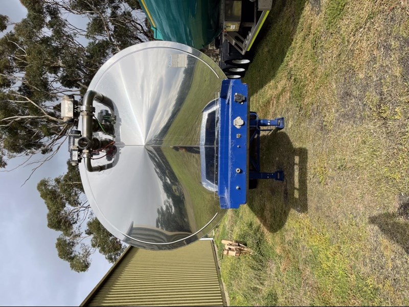 byford bogie stainless steel milk tanker 884809 035