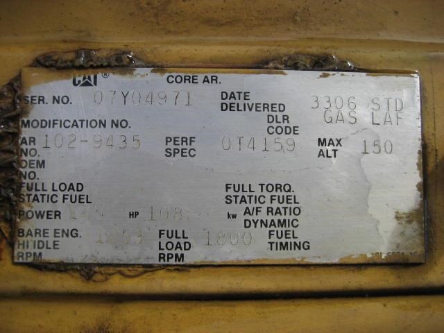 caterpillar g3306 210005 009