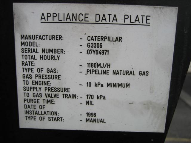 caterpillar g3306 210005 017