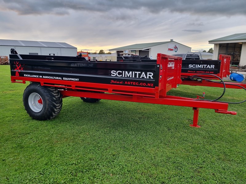 scimitar 4 tonne  tip trailer 604881 009