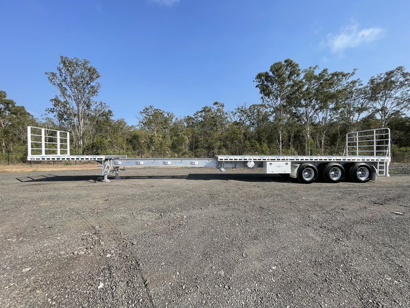 vawdrey extendable flat top 41ft-60ft roadtrain lead 958805 003