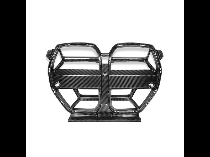 euro empire auto bmw carbon fiber csl style front grille for g80 m3 & g82 m4 970438 013