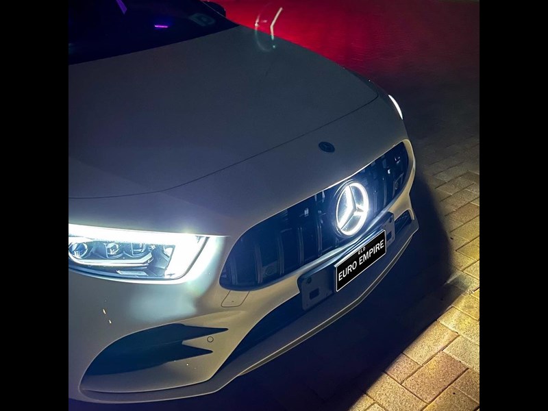 euro empire auto mercedes illuminated led grille star (2019+) 970740 001
