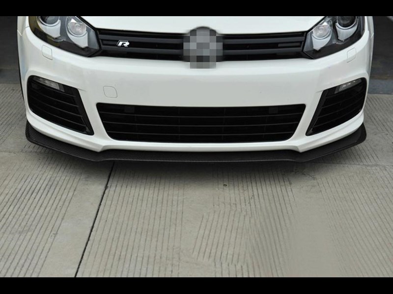 euro empire auto volkswagen carbon fiber eea front splitter for golf mk6r 970834 005