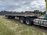 barker bogie axle extendable flat top trailer 866886 024