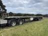 barker bogie axle extendable flat top trailer 866886 022