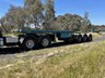 haulmark b double flat top trailer set 871470 024