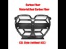 euro empire auto bmw carbon fiber csl style front grille for g80 m3 & g82 m4 970438 018