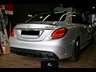 euro empire auto mercedes c63s style rear diffuser with exhaust tips for c-class w205 (sedan) 970756 006
