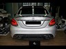 euro empire auto mercedes c63s style rear diffuser with exhaust tips for c-class w205 (sedan) 970756 008
