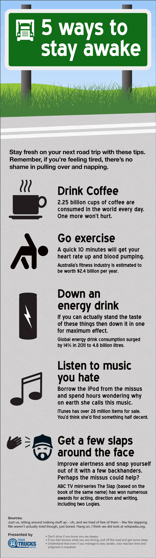 tips to stay awake