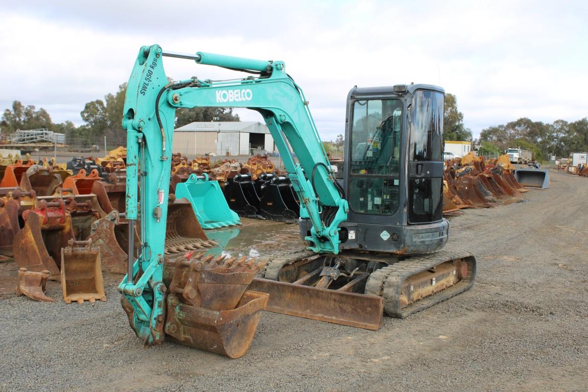 その他 KOBELCO SK55SR Kobelco SK55SRX Mini Excavator - McCann