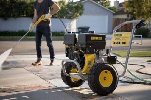 Champion 4200 psi gas shop pressure washer