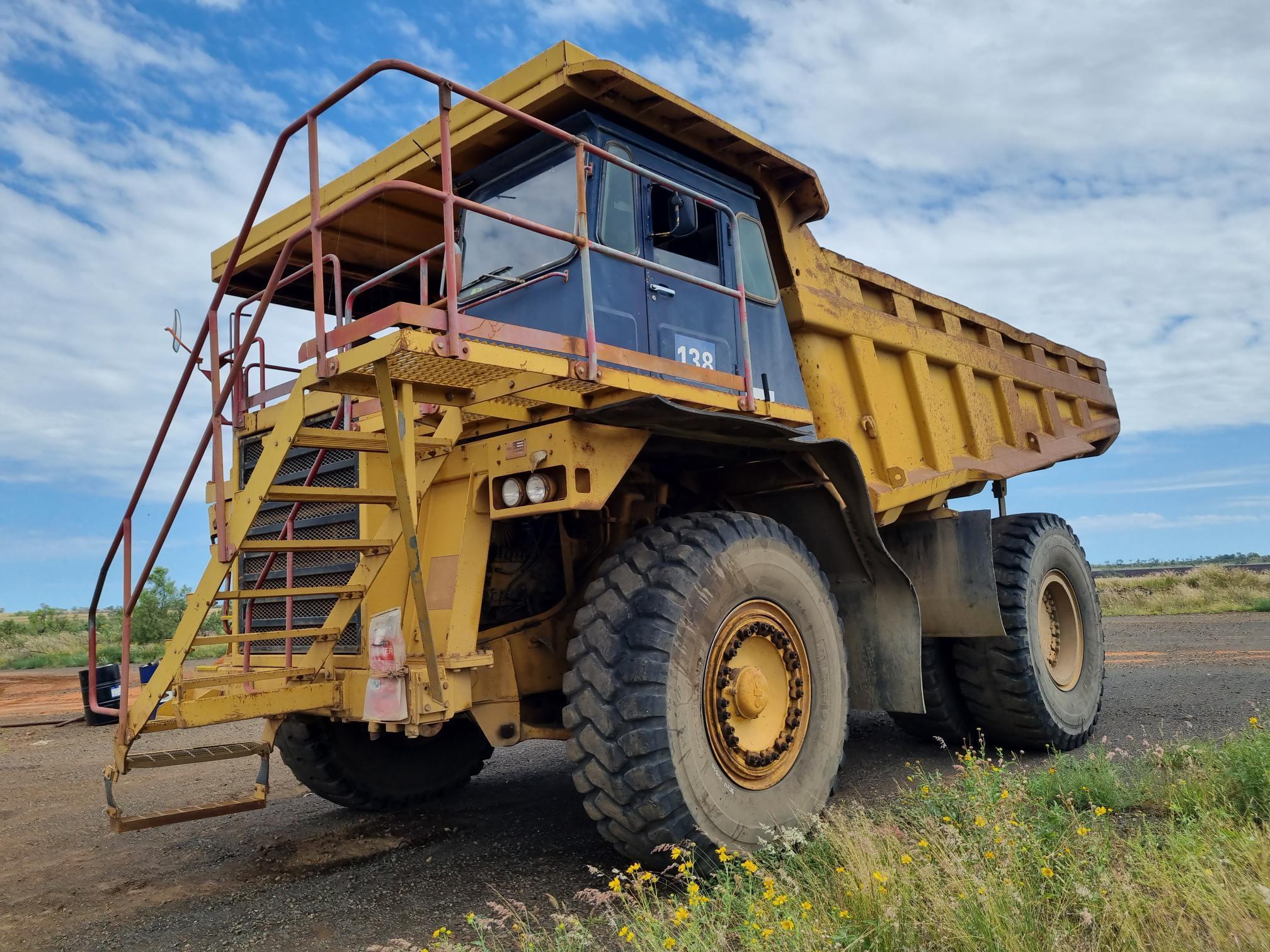 Cat 777 Remco Dump Truck 1968 Chevrolet Camaro Z/28 Blue Metallic