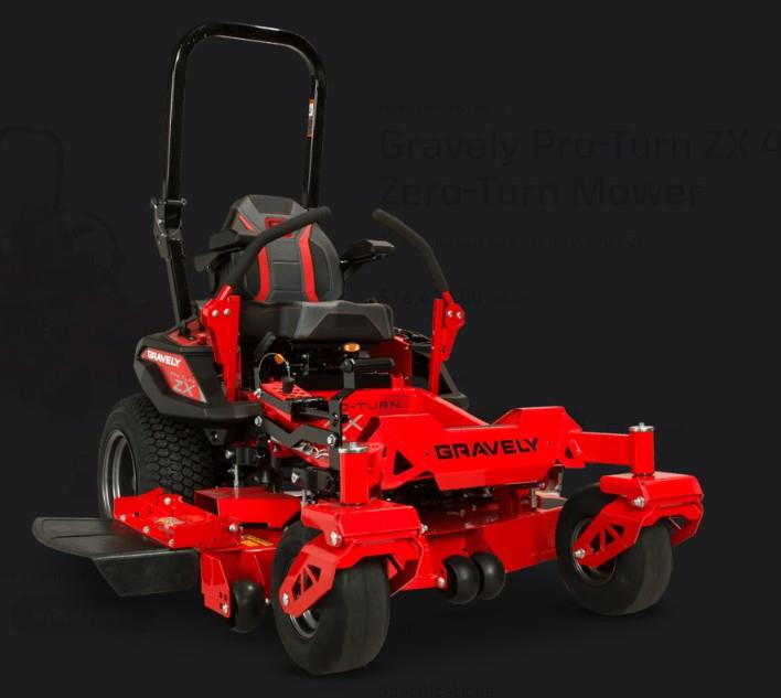 GRAVELY PRO TURN ZX 48 for sale (refcode TA1151755)