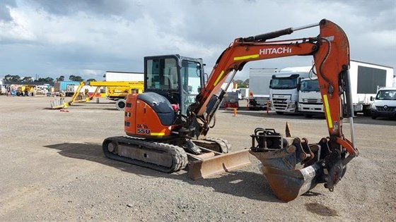 Hitachi Zx55u-5a Excavators for sale | TradeEarthmovers
