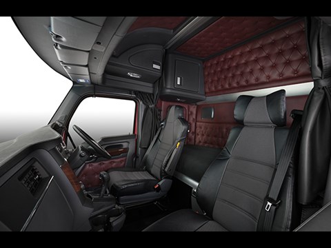 Inside kenworth T409 | The neat interior of the new Kenworth… | Flickr