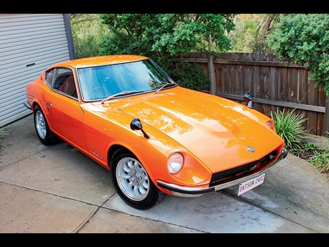 1971 datsun 240z orange