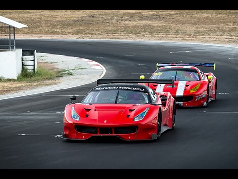 Ferrari 488 GT3 John Bowe Past Blast