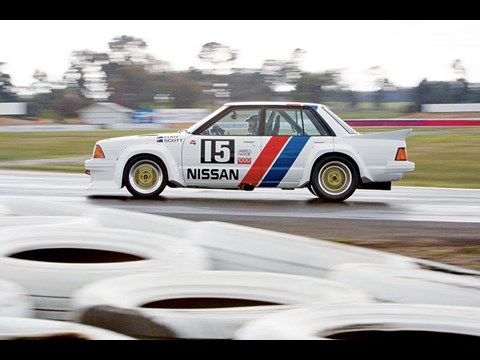 datsun bluebird race