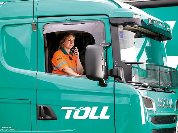 Women in trucking: Catherine Purcell of Toll