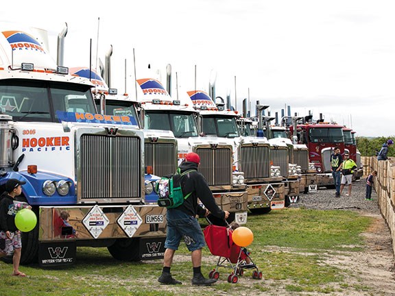Hawkes Bay truck show