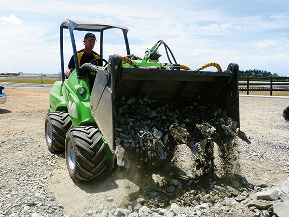 Avant 528 articulated telescopic loader