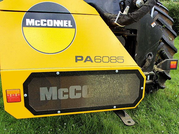 McConnel PA 6085 hedge mulcher