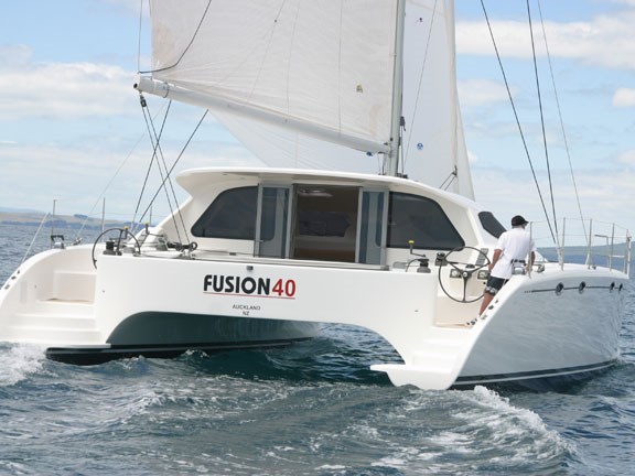 fusion 40 catamaran specifications