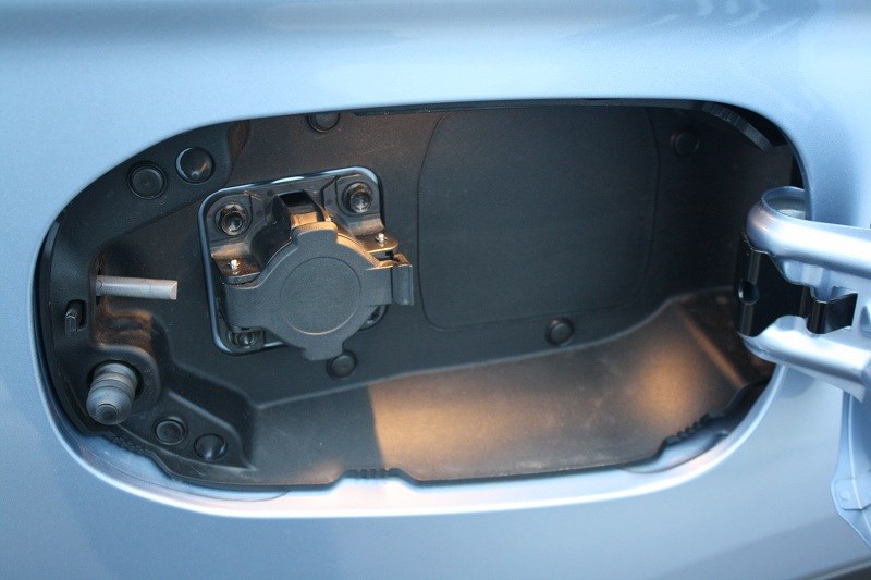 9 Mitsubishi Outlander PHEV charge socket