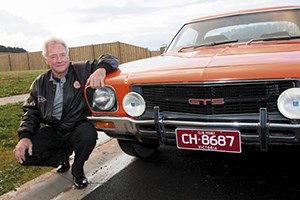Barry Hayson and his HQ GTS 350