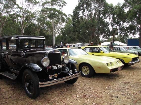 Picnic at Hanging Rock car show 2009