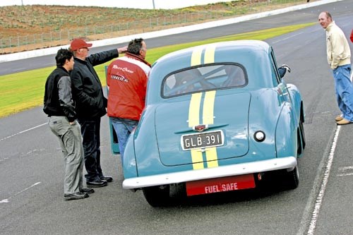 Brock Holden FX race car