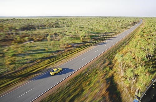 Porsche 911 Turbo in Northern Territory