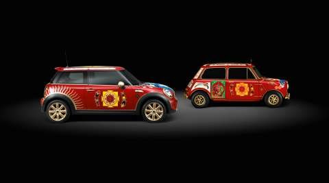 George Harrison's psychedelic Mini reinvented