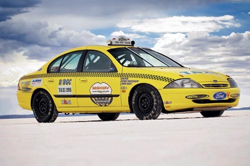 Ford AU Falcon salt racer