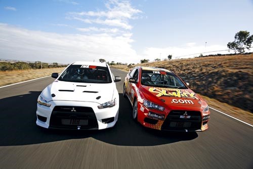 2009 TMR Mitsubishi Lancer Evo X RS (Production Car race spec)