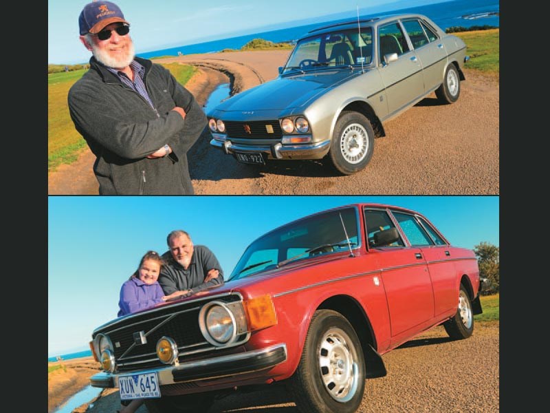 FG Falcon Ecoboost vs Peugeot 504 vs Volvo 144