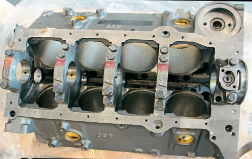 Project Chevrolet 350 small-block engine