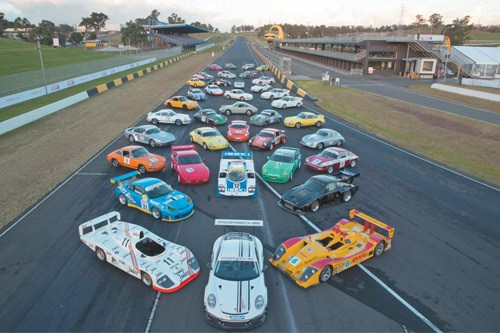 Porsche Rennsport motor racing festival 2013